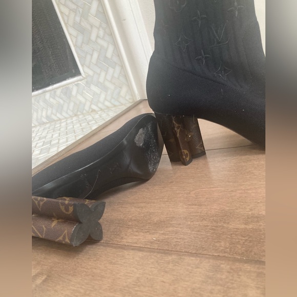 Louis Vuitton silhouette ankle boots - Picture 2 of 5